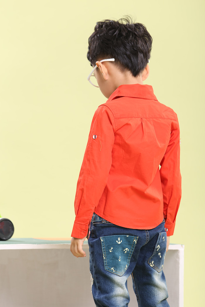 Chemise enfant à manche longue - Ref 2084327 Image 21