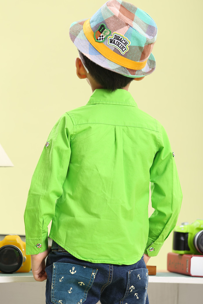 Chemise enfant à manche longue - Ref 2084327 Image 51