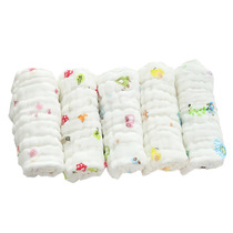 25 * 42cm rectangular towel baby cotton 6-layer gauze handkerchief baby wash face washing gauze towel