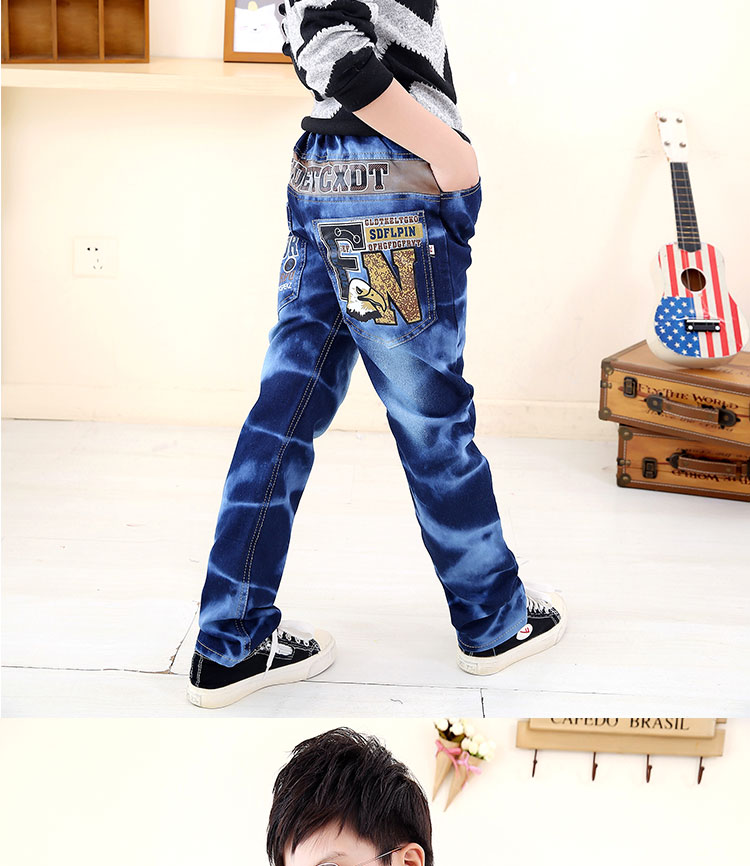Pantalon garcon en toile - Ref 2057013 Image 10