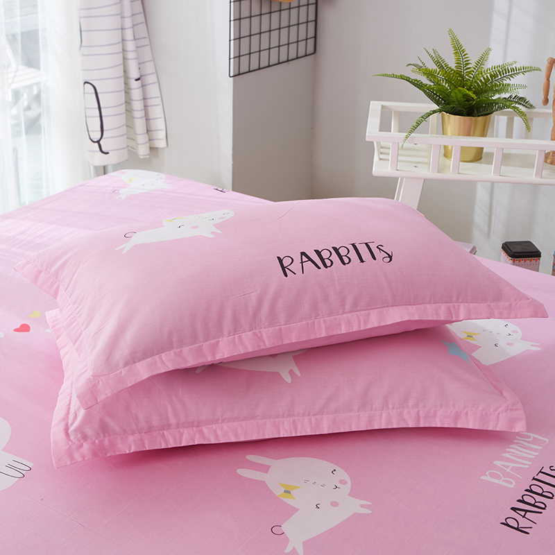 Một cặp gối bông bông gối gối bao gồm một cặp hai nạp nạp phong bì bông đơn ký túc xá - Gối trường hợp gối cao su non cho trẻ sơ sinh
