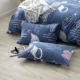 Vỏ gối cotton cặp gối 100% cotton 2 giá đơn lõi gối đặt ký túc xá nam và nữ 45X75cm