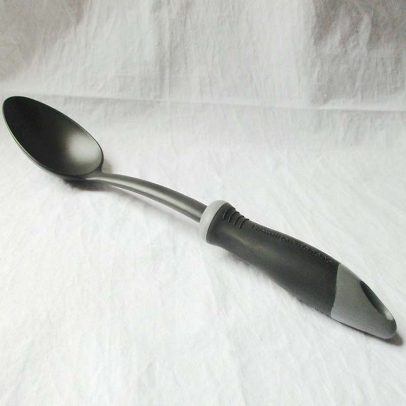 Export to the United States quality non-stick pot with soup spoon Enamel pot spoon Hotel dining room household long handle fishing spoon high temperature resistance