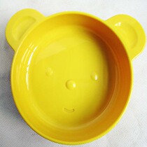 Raw material resin bowl Childrens cartoon tableware Baby baby eating snack auxiliary food bowl Temperature-30--140℃