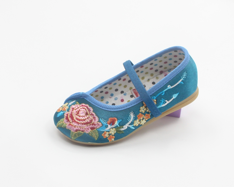 Chaussures enfants tissu en satin pour Toute saison - semelle tendon - Ref 1048810 Image 17