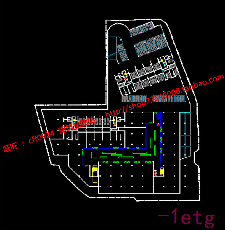 NO00190su+cad图纸+效果图商业综合体办公酒店项目建筑-13