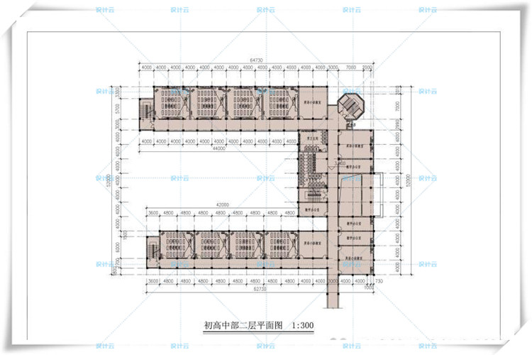 TU00054外国语学校欧式规划建筑方案设计文本中小学校/体育...-23