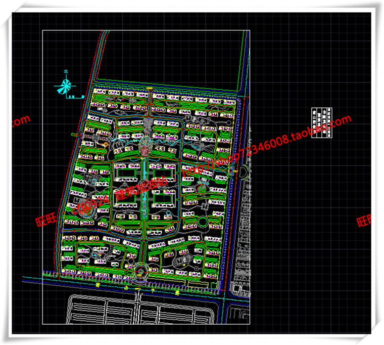 JZ288花园住宅/多层住宅全套设计SU模型+cad图纸+效果图+3D-23