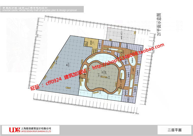 NO02060 商业购物中心商场超市建筑方案设计cad图纸效果图方...-40