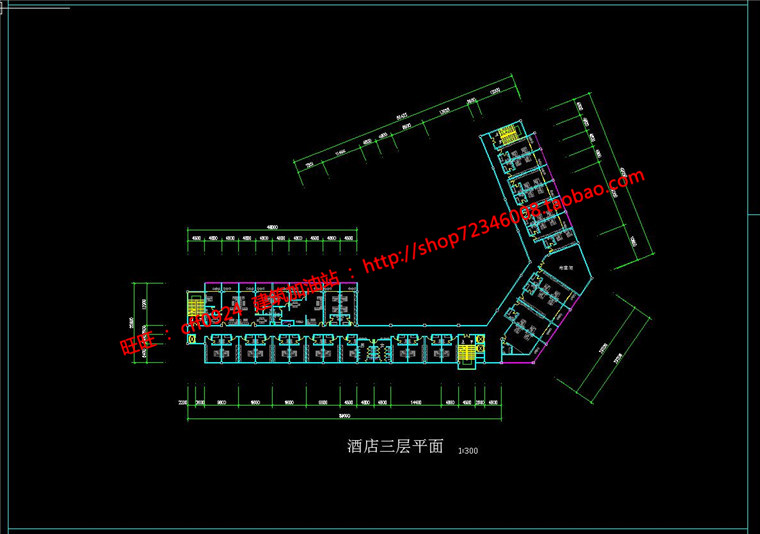 NO01126温泉别墅区规划改造项目含别墅群酒店cad图纸su模型-21