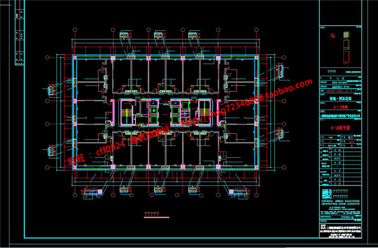 NO01083商业综合体办公酒店商业建筑方案设计报建扩初cad图...-18