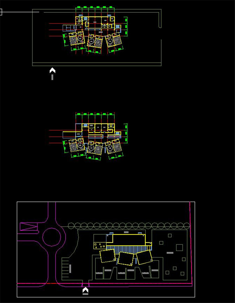 NO02014翟各庄小学及幼儿园pdf+cad总平面图+su模型+效果图-13