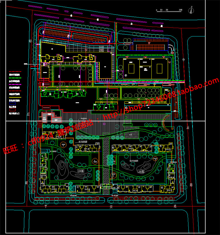 NO00478cad图纸+文本ppt+效果图商住楼/商业/公寓/办公/住宅建...-24