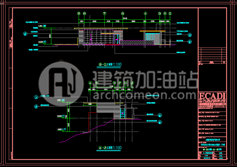 JZ023山地别墅  SU模型 别墅cad 别墅设计  别墅效果图方案-13