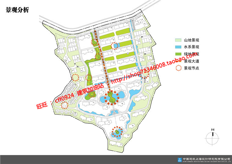 NO01884小区规划建筑方案设计cad图纸平面户型文本效果图-11