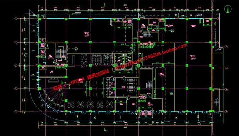 NO00792商住楼建筑方案设计cad施工图+su模型+效果图-7