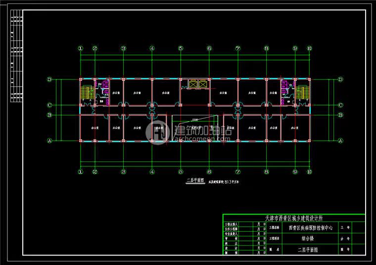 JZ320医院/疾控中心/疾病预防中心SU模型+cad方案设计图-8