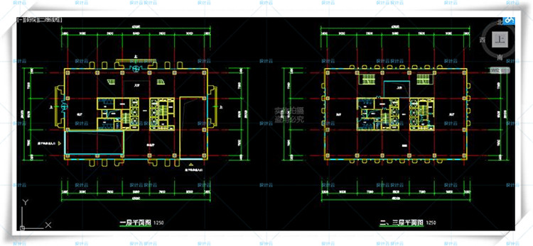 TU00829新古典欧式酒店多层artdeco+高层办公宾馆su模型+cad施...-9