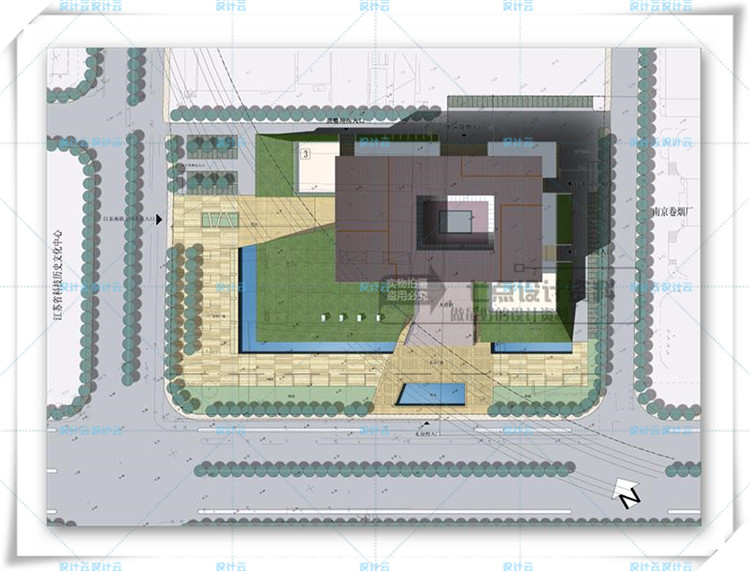 TU00834档案馆建筑方案设计cad施工图+文本+su模型-4