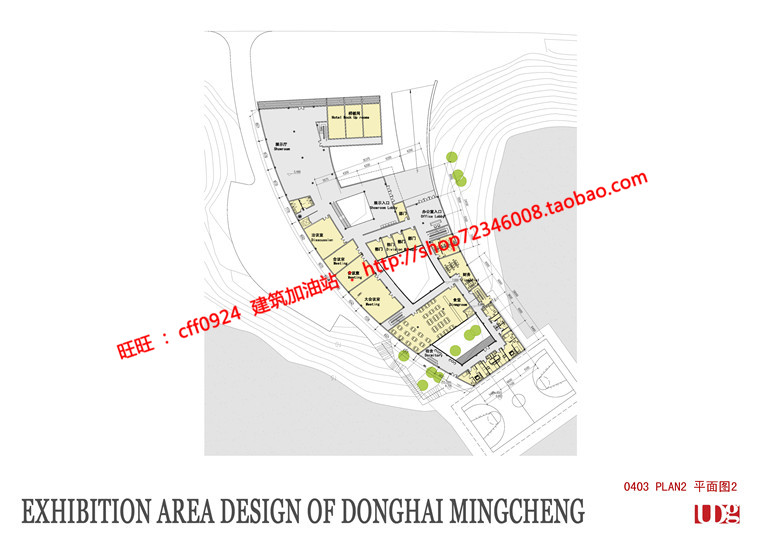 NO00628产业园办公园区全套cad图纸+su模型+3dmax+效果图-7