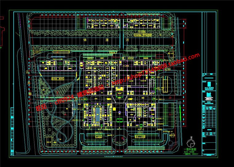 NO01705苏州大学附属综合医院设计总体规划方案cad图纸文本psd-34
