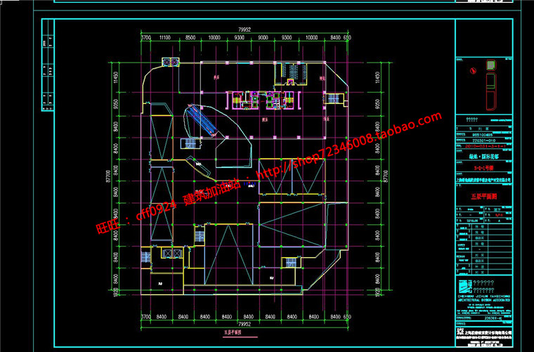 NO01083商业综合体办公酒店商业建筑方案设计报建扩初cad图...-17