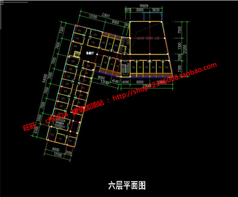 NO0135540班小学建筑方案设计cad总图平立面su模型-13