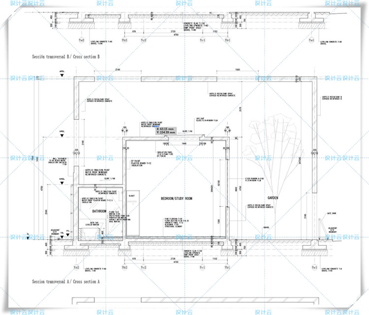 TU00923house n住宅 su模型 含cad+PPT+AI 藤本壮介抄绘作品-6