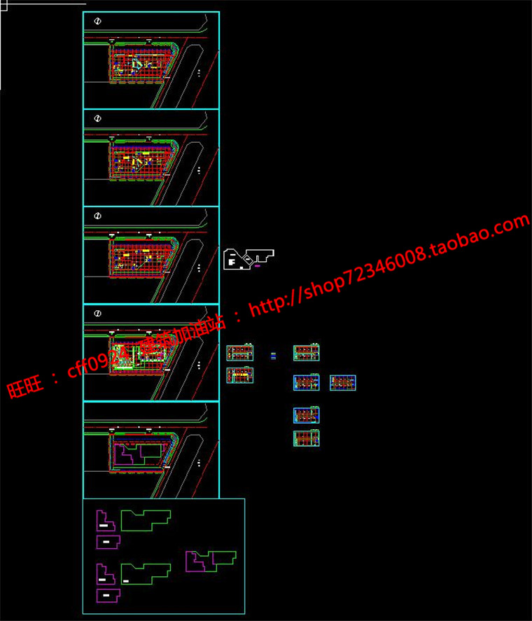 NO01876精品商业办公写字楼cad图纸dwg模型su方案文本-41