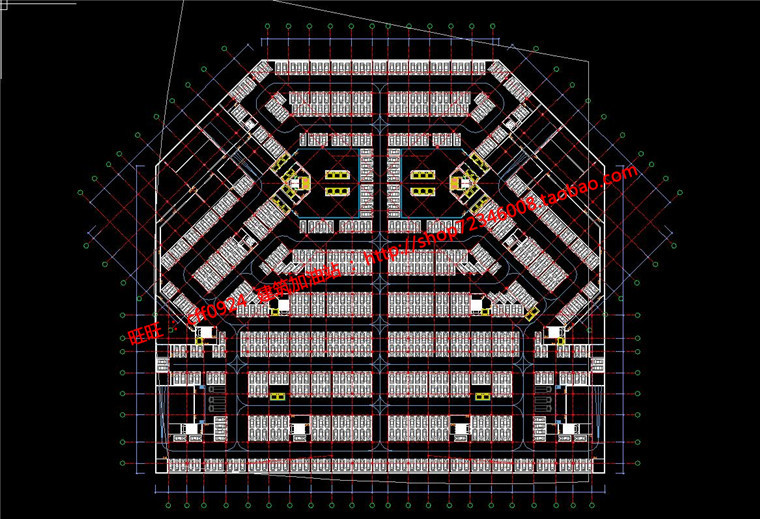 NO01883公建写字楼办公大厦城市建筑方案cad图纸文本效果图-44