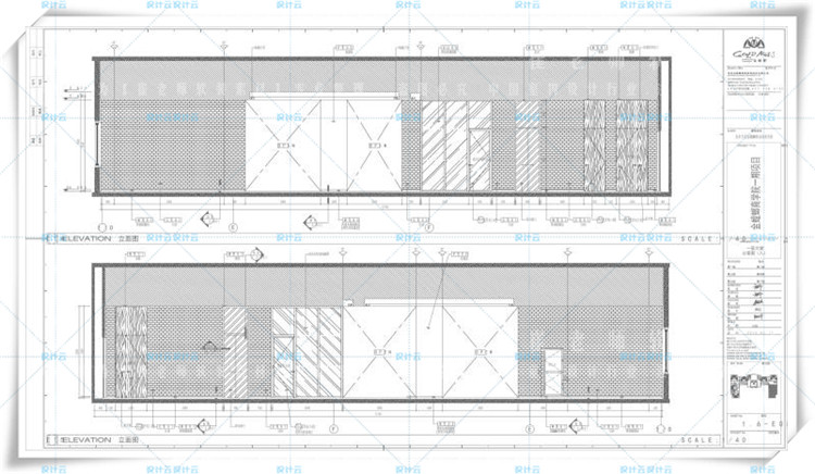 TU01143螳螂室内设计作品集店餐饮空间CAD施工图实景效果图...-15