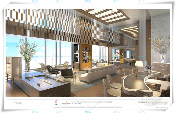 TU00583西安赛高城市广场际酒店设计方案+效果图+客房CAD+物料-4