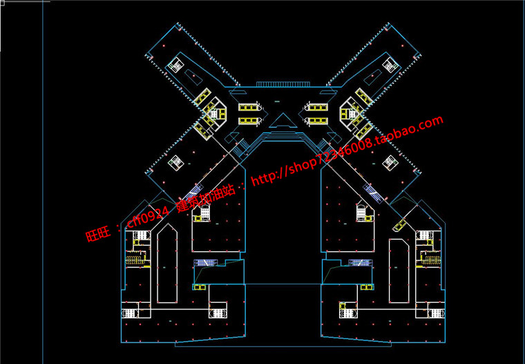 NO01883公建写字楼办公大厦城市建筑方案cad图纸文本效果图-38