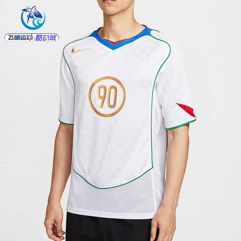 Nike Total 90 Dri-Fit Quick-Drying Men's Football Short-Sleeved T-Shirt Ib4211-100 Nike Total 90 Dri-Fit Quick-Drying Men's Football Short-Sleeved T-Shirt Ib4211-100