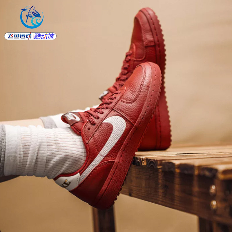 Nike Field General Women's Thin-Soled Sports Retro Red Casual Sneakers If5007-601