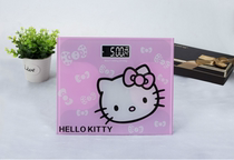 Cartoon electronic scale girls weight loss scale home electronic scale health electronic scale advertising gift scale night vision backlight