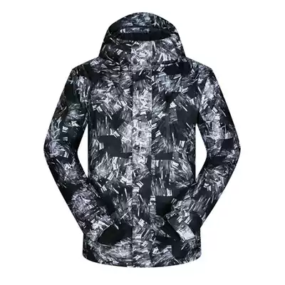 2020 Korean winter trendy veneer double board ski suit men windproof, waterproof, breathable, warm and thickened ski suit men