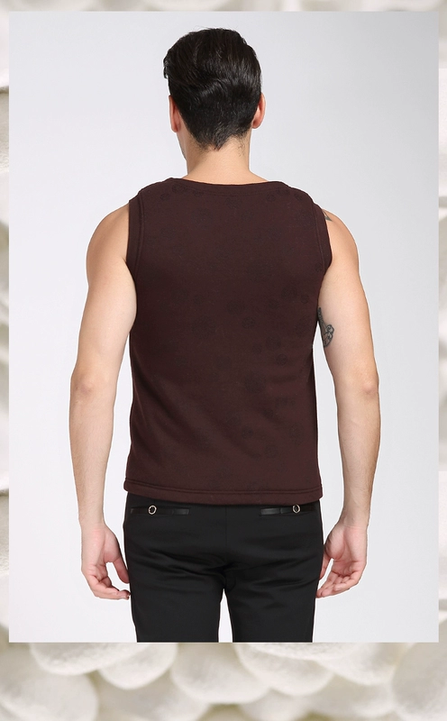 Apo người đàn ông mới của 100% cotton lụa áo khoác bông áo khoác mùa đông lụa ấm đồ lót vest vest