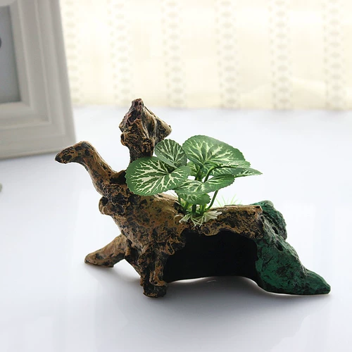 Смола моделирование водяной обороты Шенму, Водяная трава аквариум декоративный водные крупные рыбные аквариумы Декоративные украшения