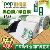 Теплицы теплицы теплицы Shanghai Plask Pep Pep Liden Черно -белая пленка зеленая пленка, затенение, теплоизоляция теплоизоляционная пленка