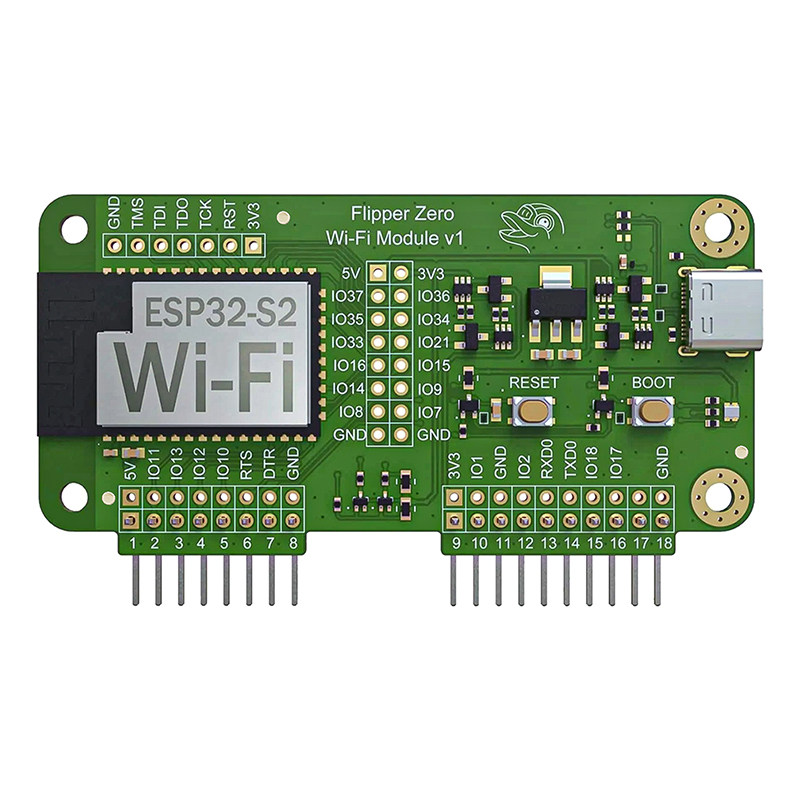 Flipper Zero Wi-Fi模块Dev board开发板5G物联网程式设计 CC1101天线 4