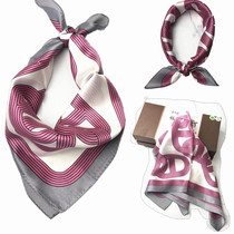 True silk little square towels 100 hitch a Korean business professional female silk scarf mulberry silk scarves decorated with small neckline towels
