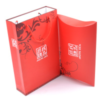 Boutique scarf packaging box Scarf packaging Silk scarf gift packaging box Inside and outside the whole set of tote bags can be printed LOGO