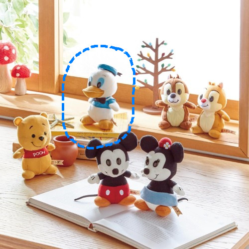 Spot Japan qualified genuine Tang old duck retro treasured plush small number paparazzi puppets Donald