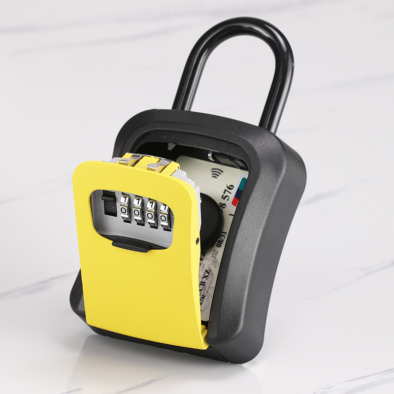 Outdoor Password Key Box Key Box Key Padlock Furnishing site Minroom Large doorway Hanging box free of installation