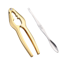 Crab eating tool two-piece sleeve peeling crab clamp household opening crab scissors eating crab clip eating hairy crab artifact