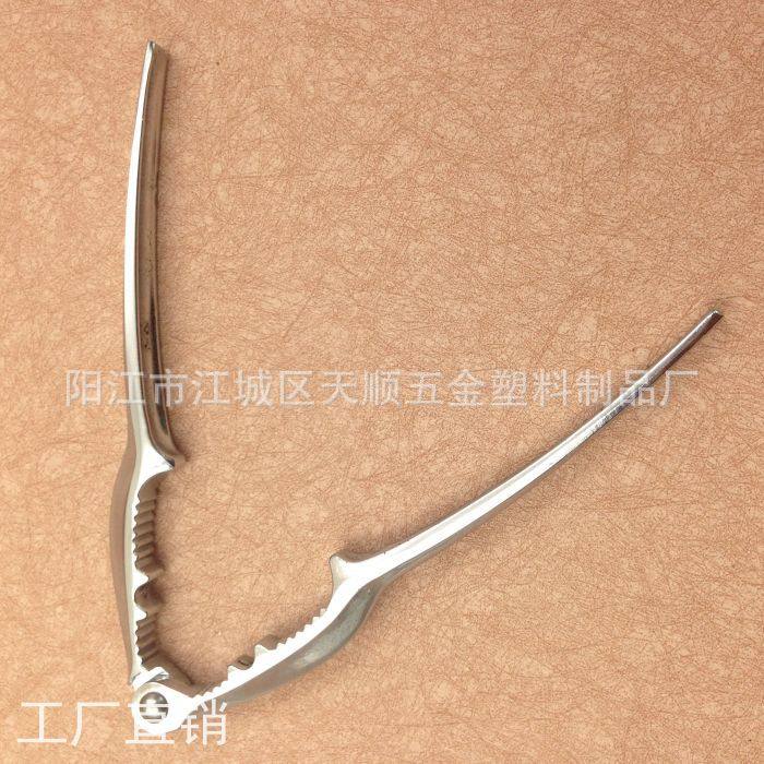 Zinc-alloy crab-clamp crab-needle crab pliers Lobster Clamp Exfoliating Crab Tools Nuts Clip Walnut Clips Eat Crab Tools