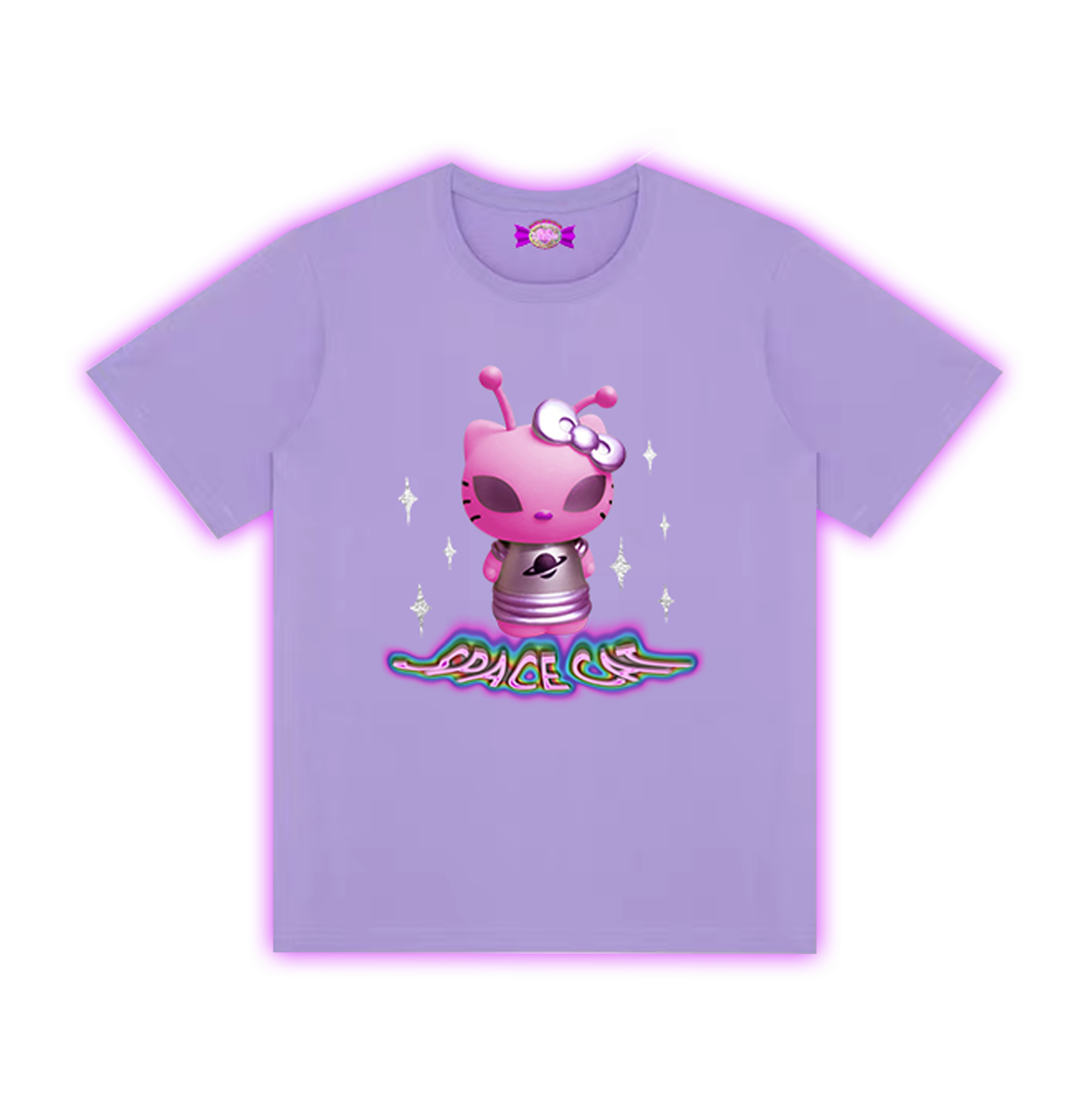 Hello kitty, genuine Japanese brand purple T-shirt
