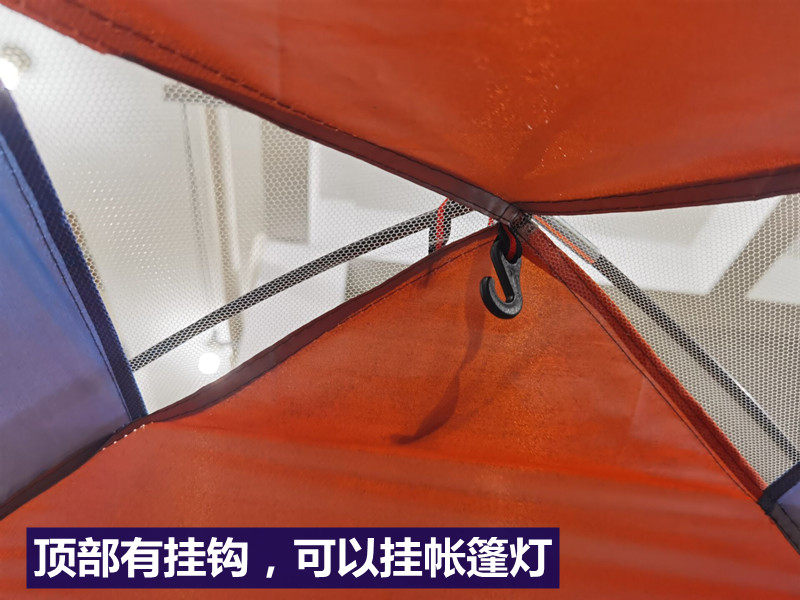 Camping Outdoor Camping Style Round Straight Door Mesh Door Sunshade Anti-uv Adult Home Kidsren 1 Single Tent