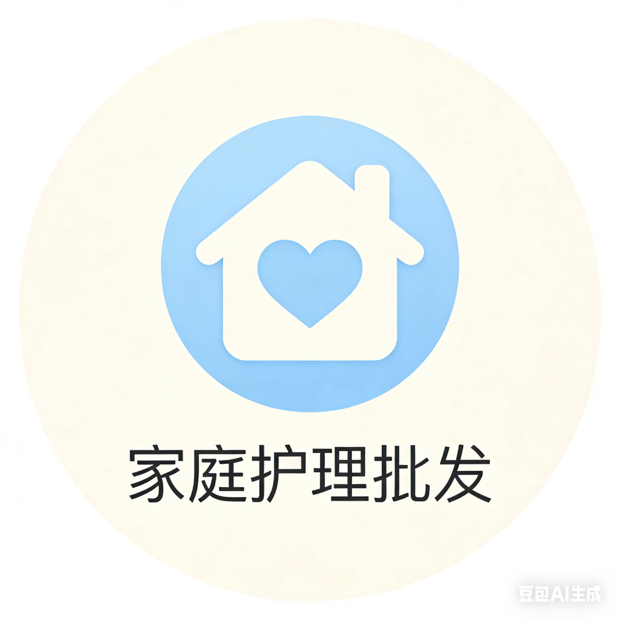家庭护理批发店的LOGO